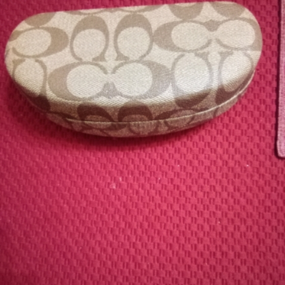 COACH EYEGLASS CASE NWOT - Picture 1 of 3